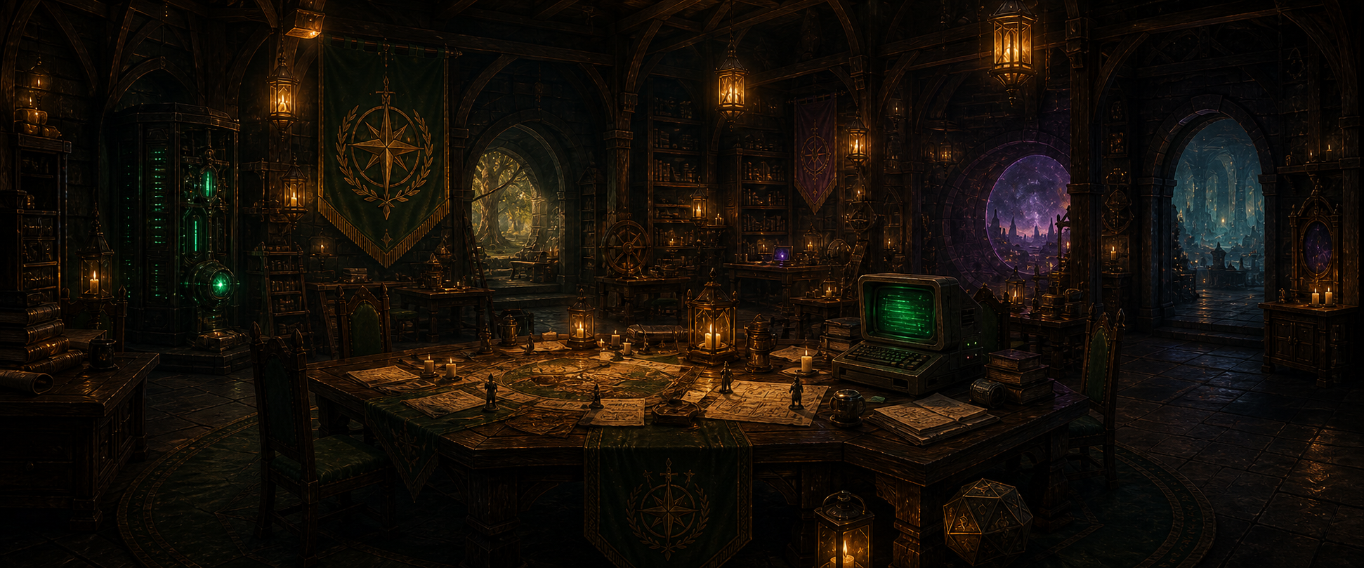 The Mudhaven guild workshop where MUD and BYOND communities build worlds together
