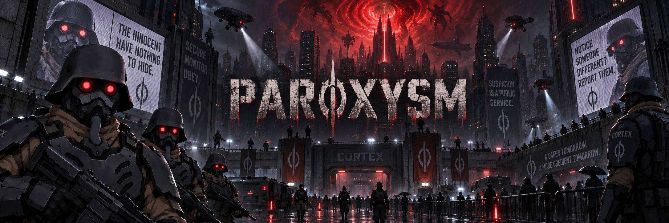 Banner artwork for Paroxysm